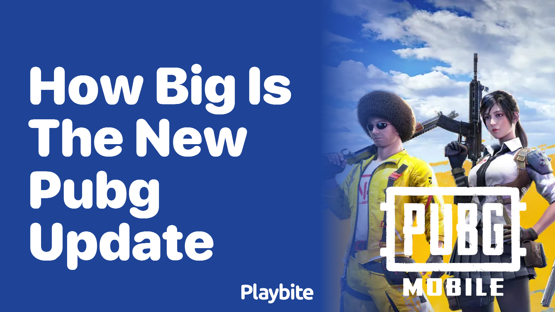 How Big Is the New PUBG Update?