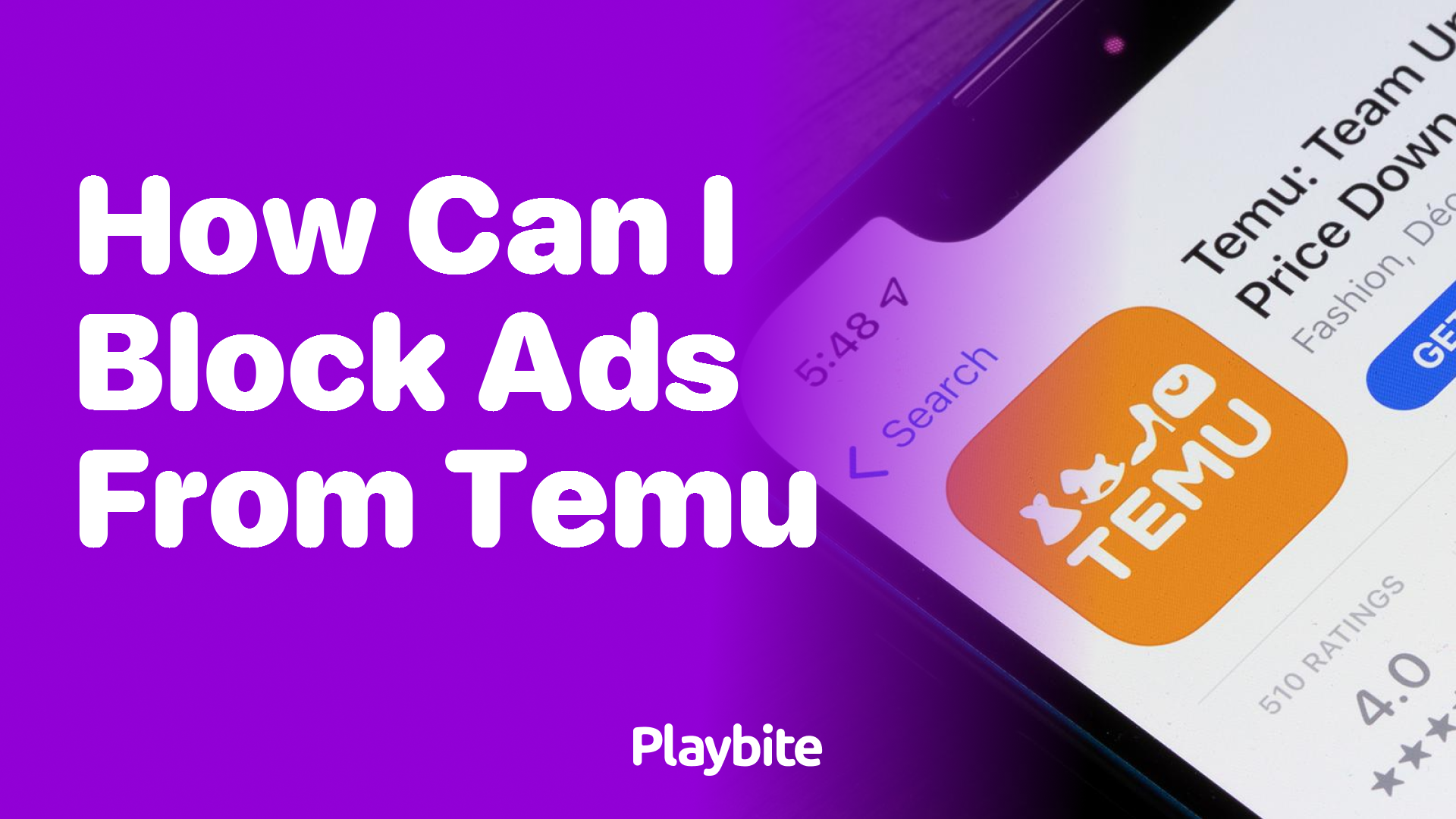 How Can I Block Ads from Temu?