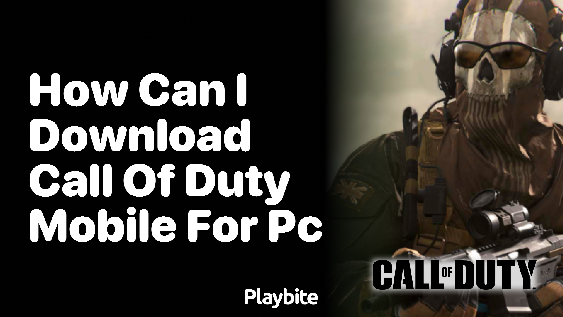 How Can I Download Call of Duty Mobile for PC?