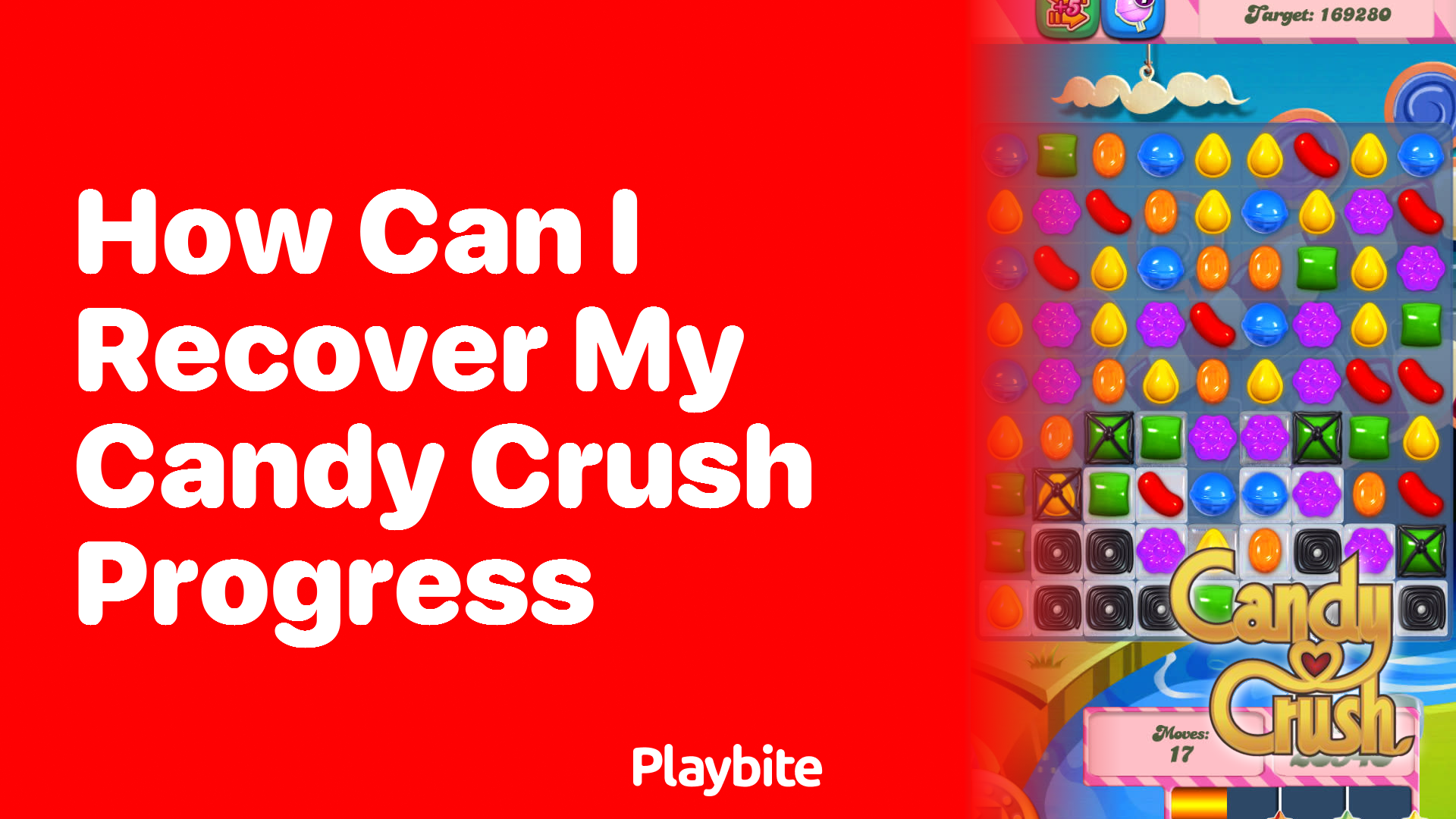 How Can I Recover My Candy Crush Progress?