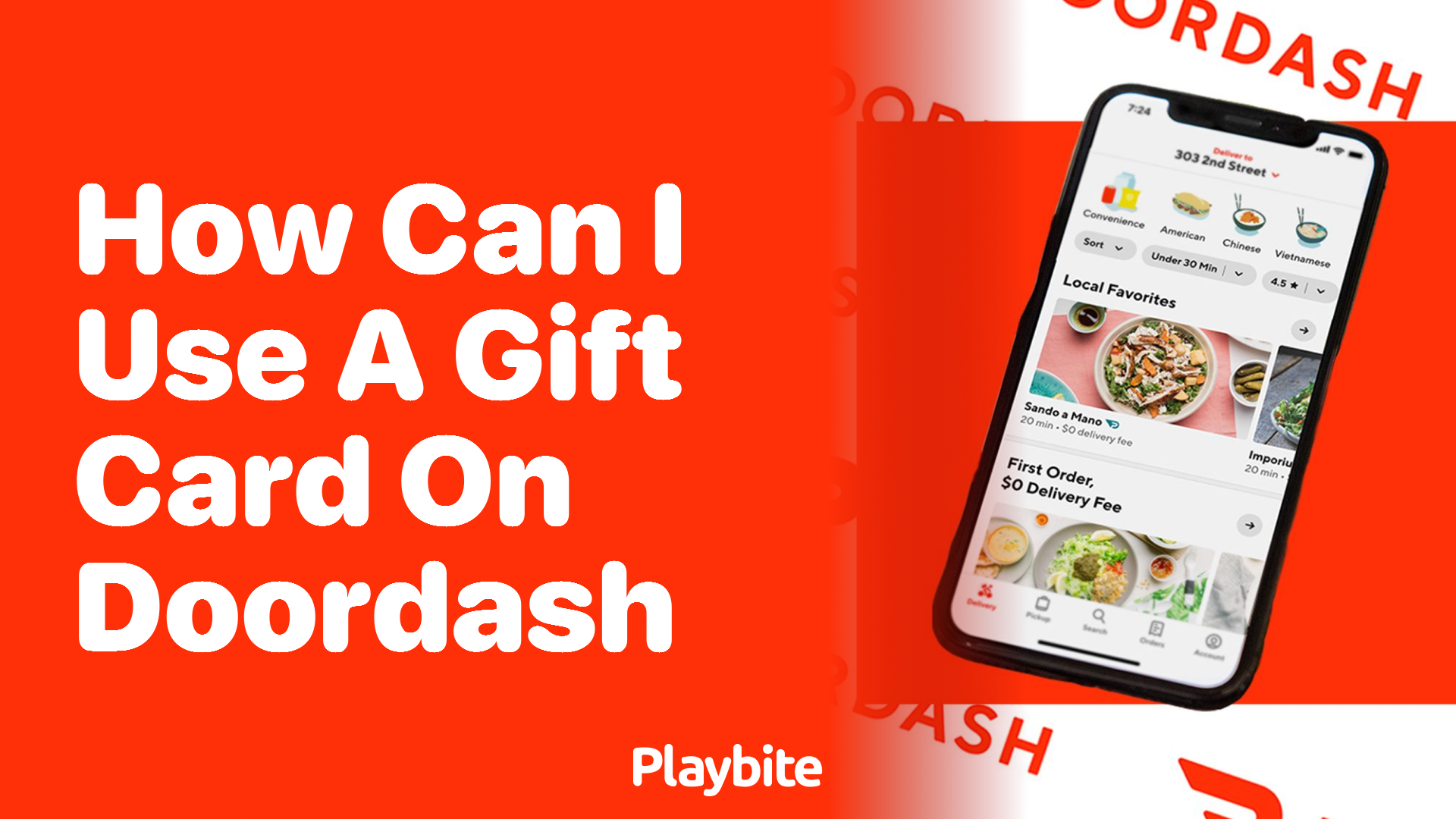 How Can I Use a Gift Card on DoorDash?