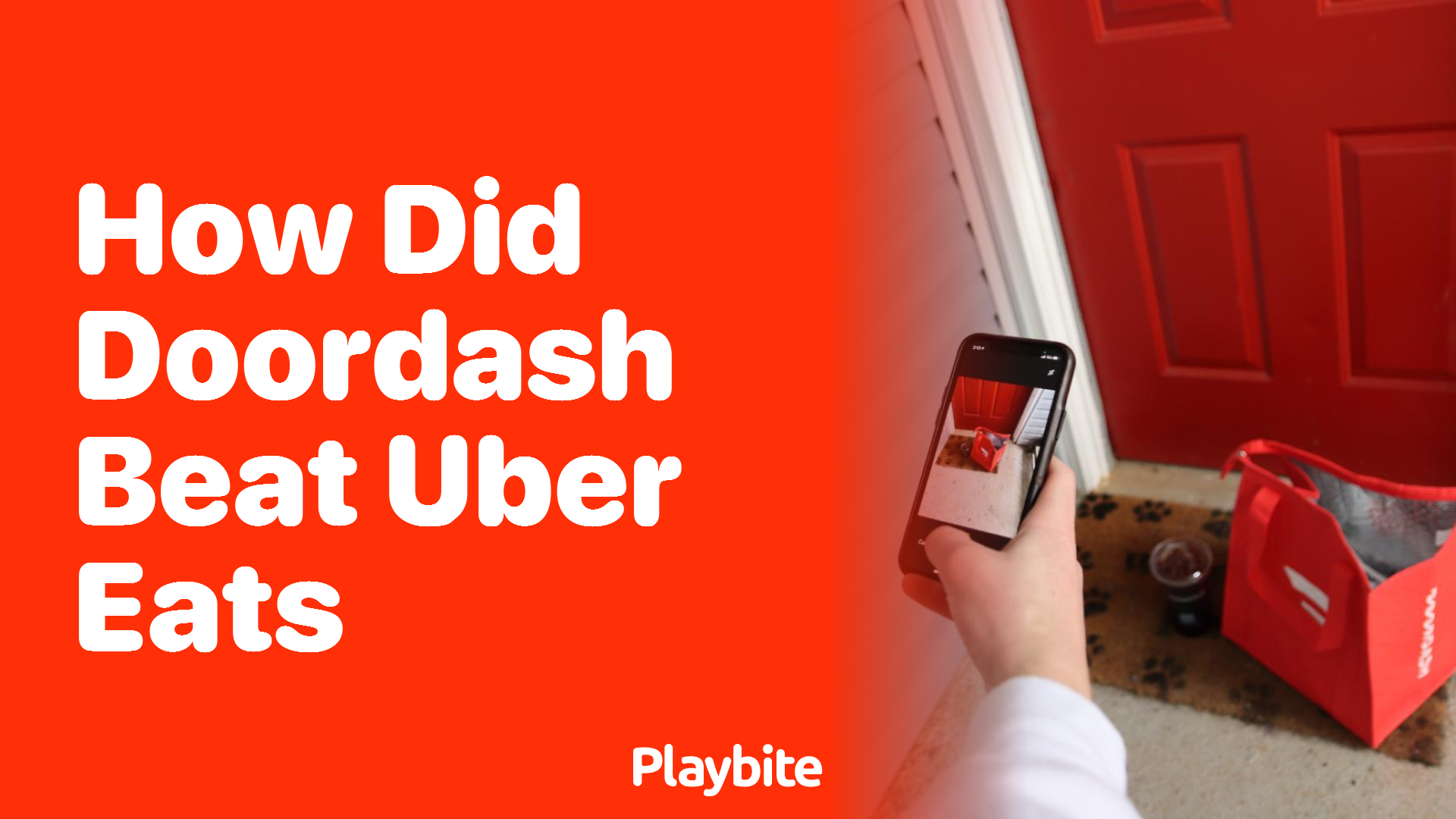 How Did DoorDash Beat Uber Eats in the Food Delivery Race?