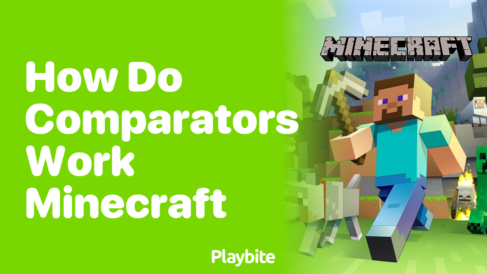 How Do Comparators Work in Minecraft?
