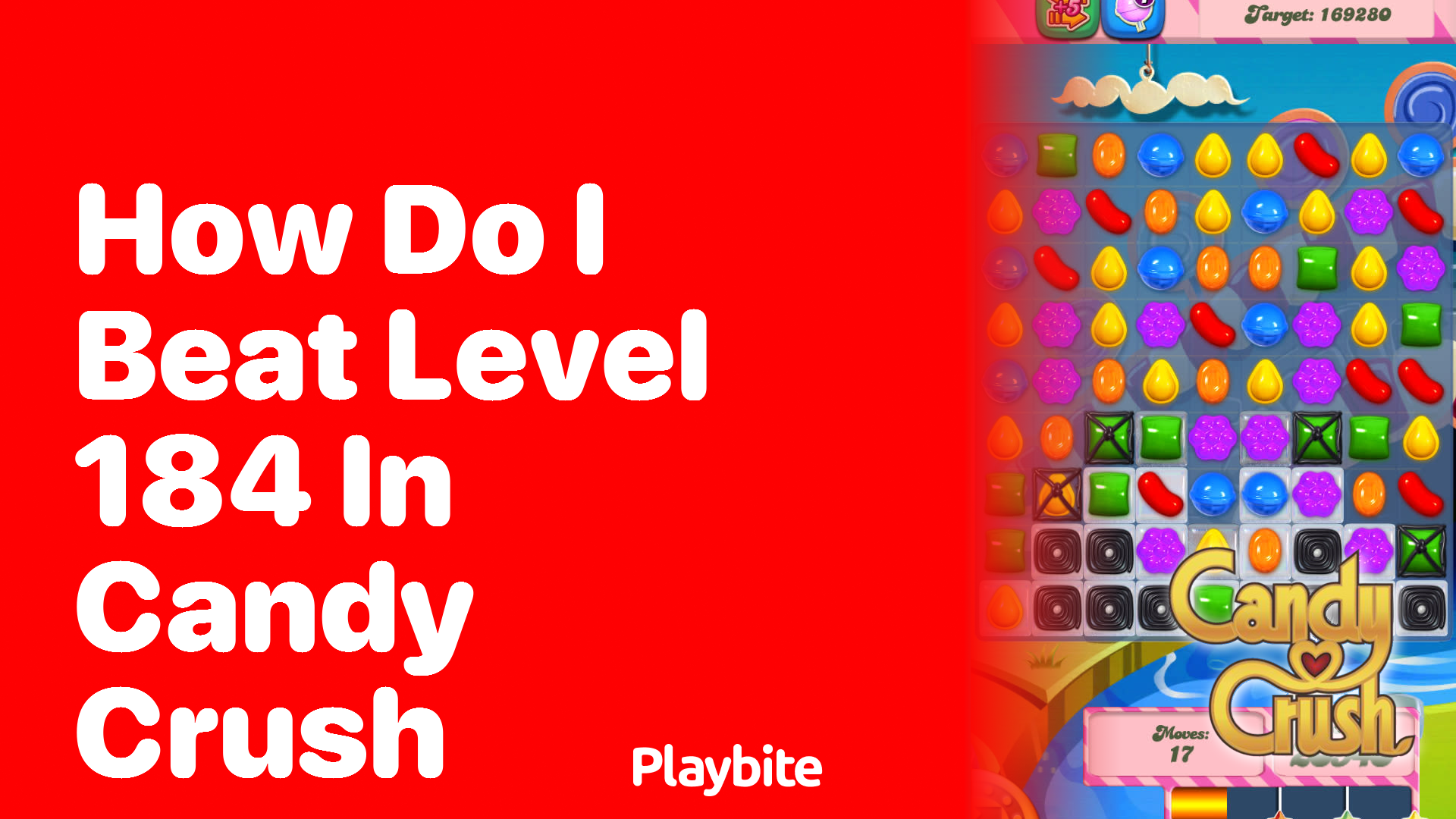 How Do I Beat Level 184 in Candy Crush?