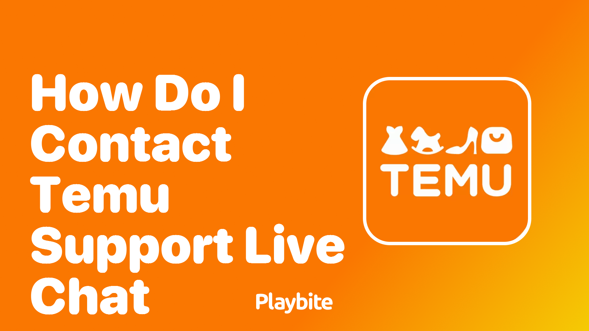 How do I Contact Temu Support Live Chat?