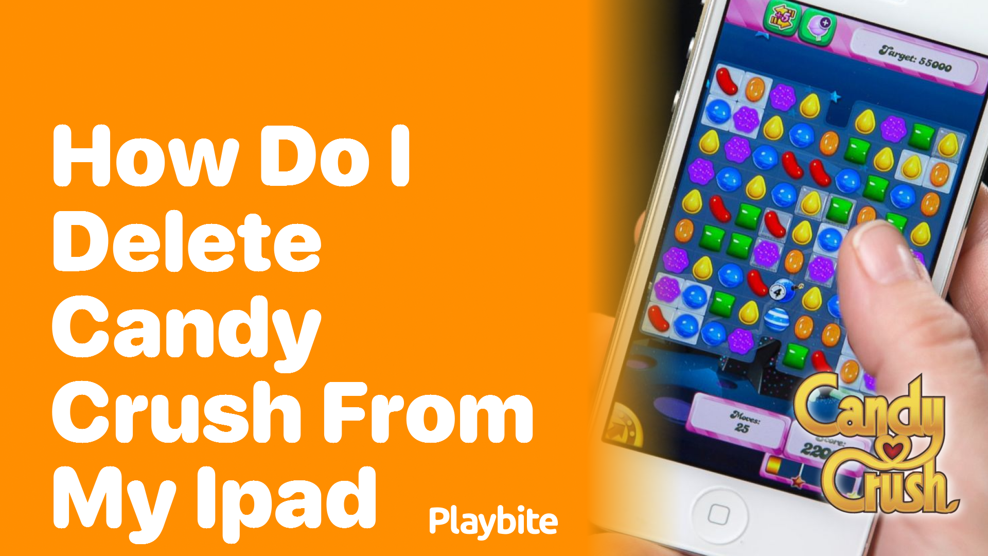 How Do I Delete Candy Crush From My iPad?