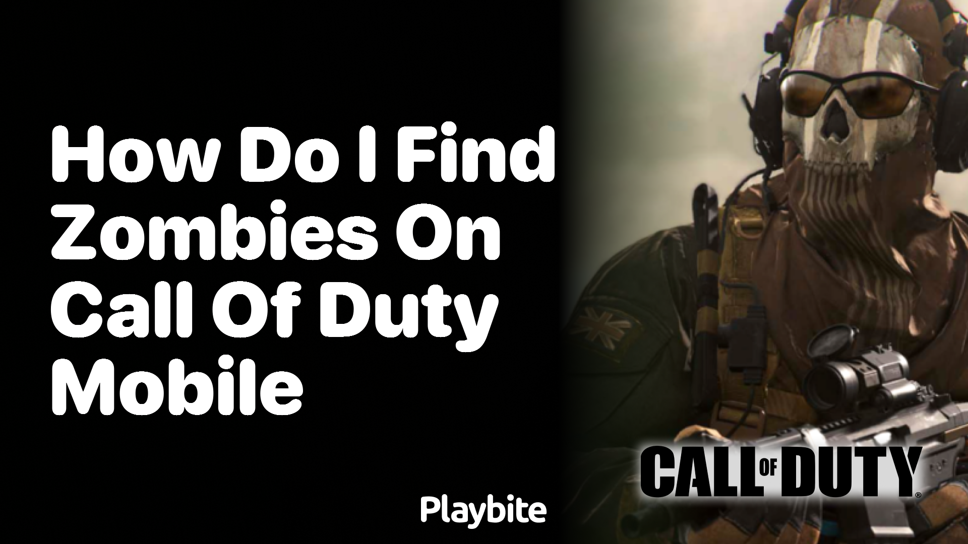 How Do I Find Zombies on Call of Duty Mobile?