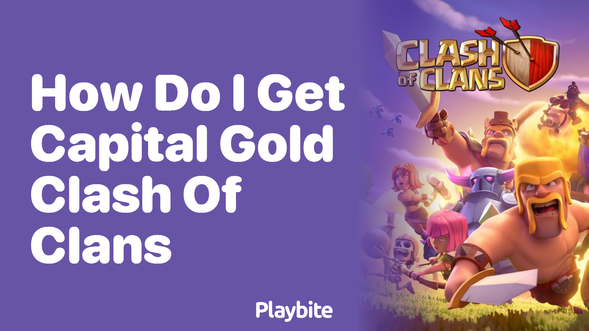 How to get Capital Gold in Clash of Clans