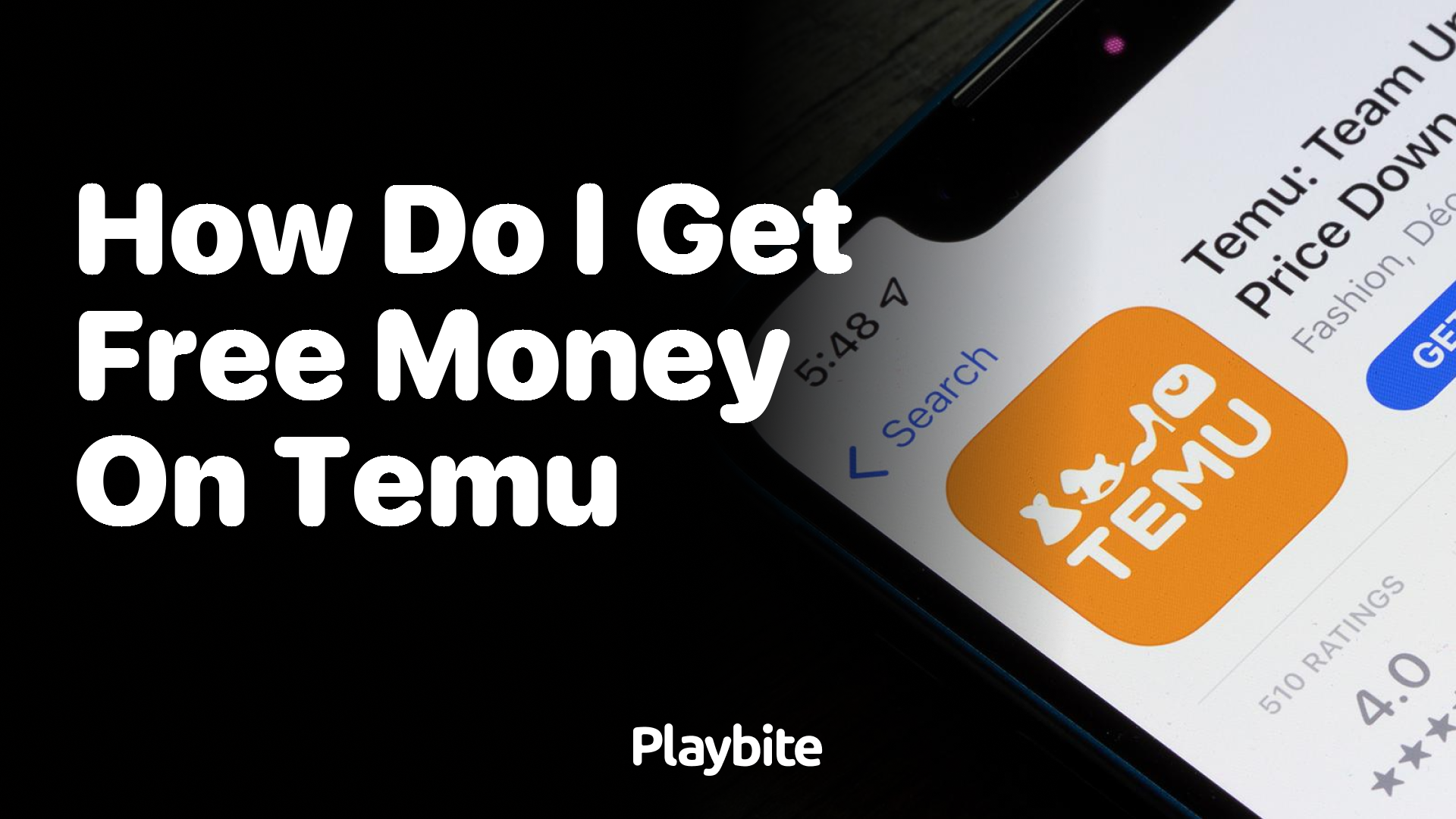 How Do I Get Free Money On TEMU?