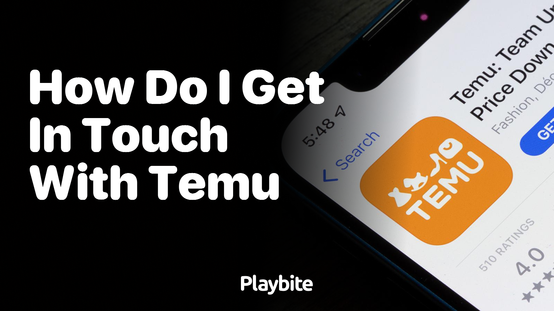 How Do I Get in Touch with Temu? Your Quick Guide