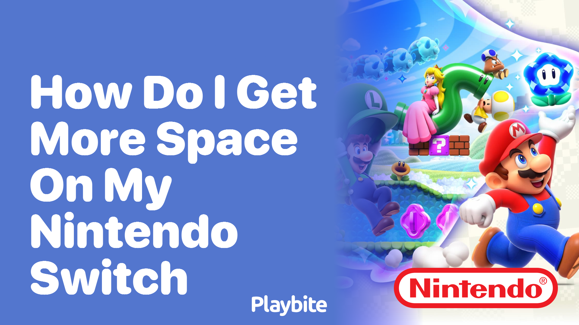 How to get more clearance space on nintendo switch