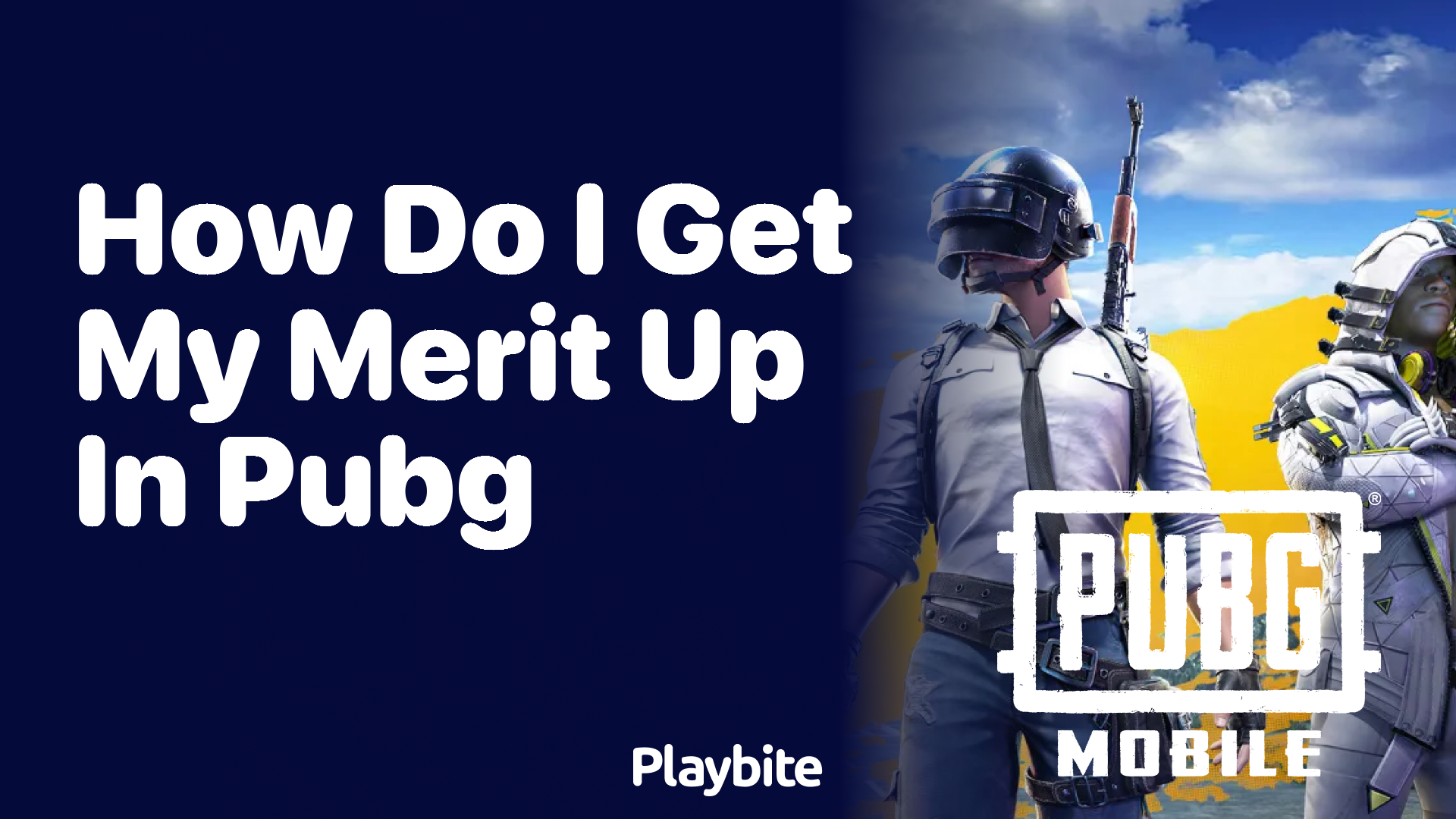 How Do I Get My Merit Up in PUBG Mobile?