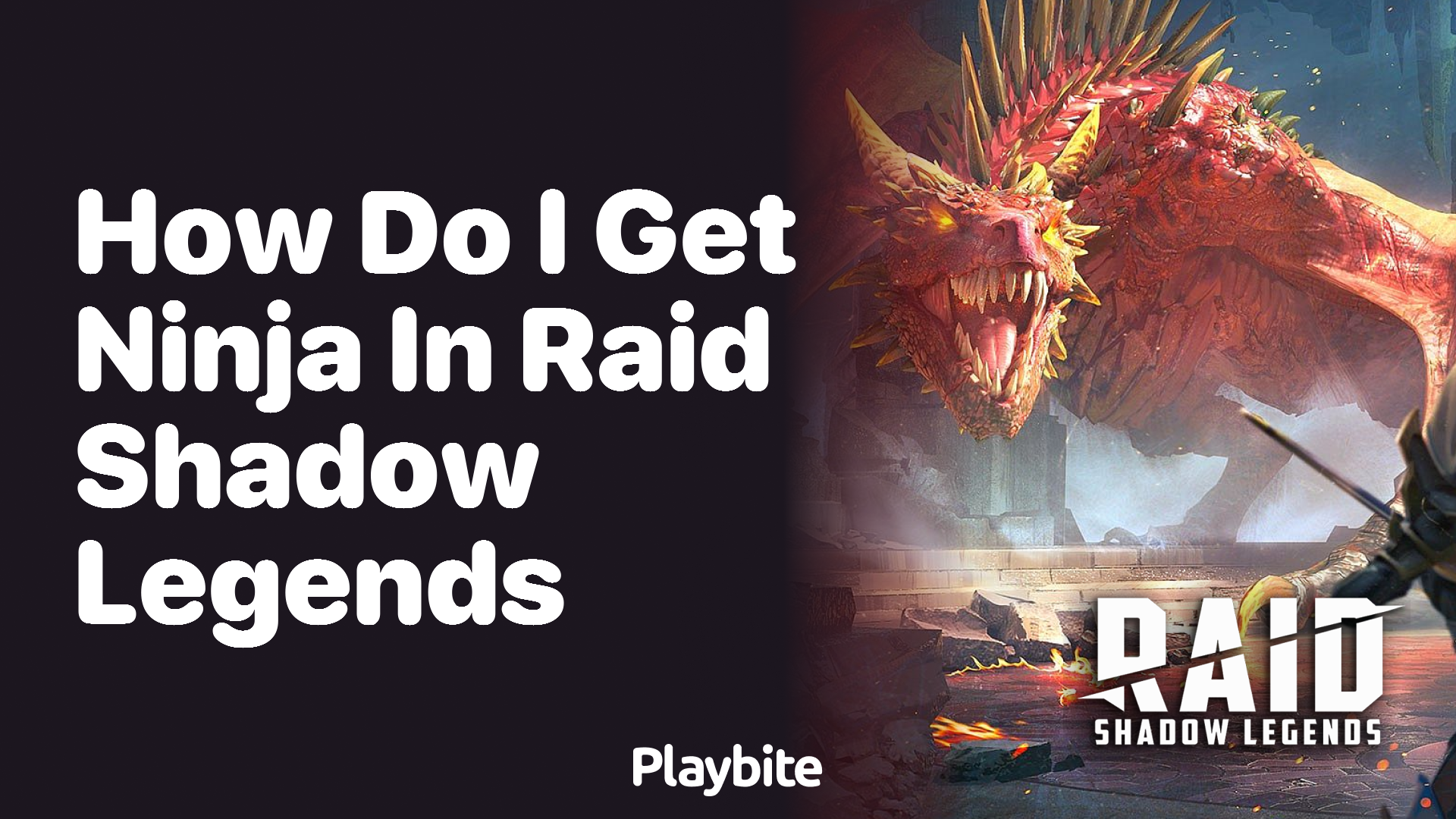 How Do I Get Ninja in Raid Shadow Legends?