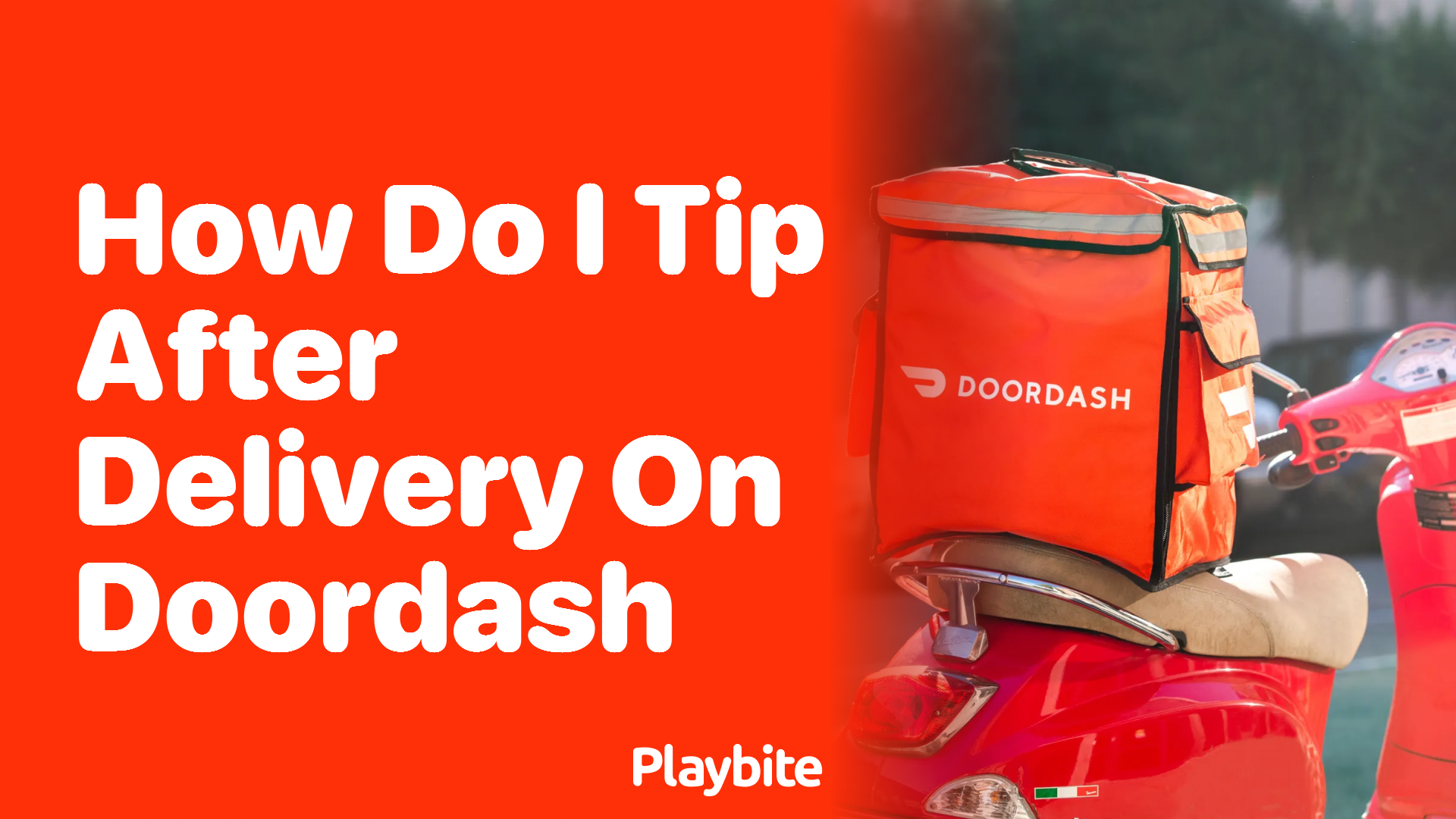 How Do I Tip After Delivery on DoorDash?