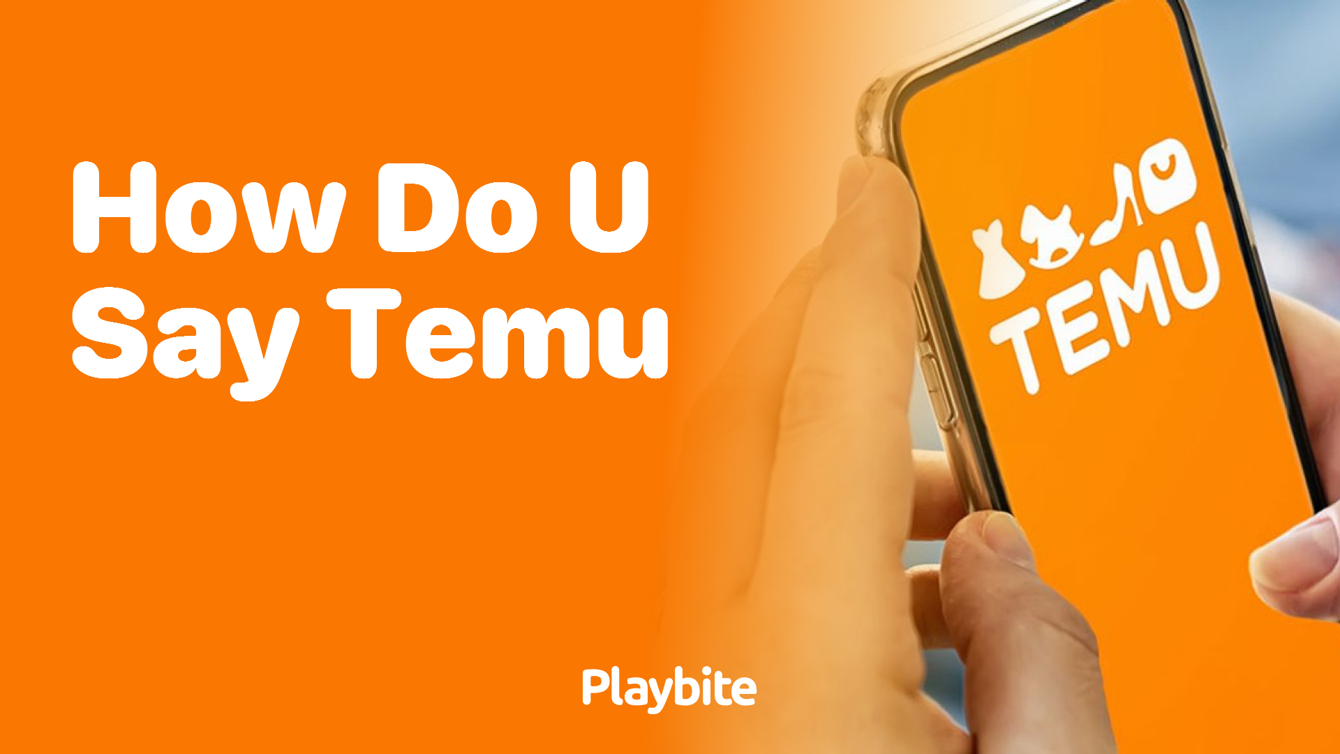 How Do You Say Temu?