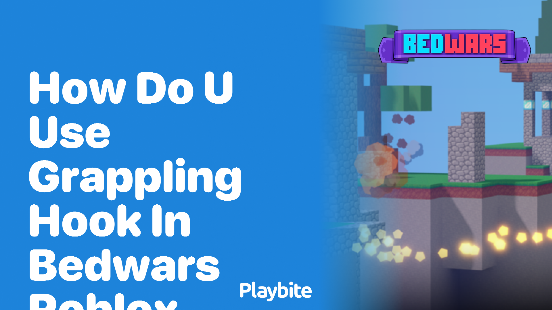 How to Use the Grappling Hook in Bedwars Roblox