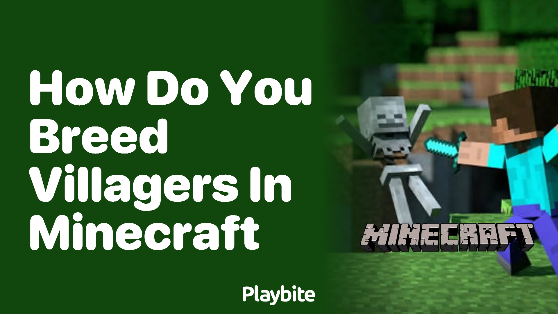 How Do You Breed Villagers In Minecraft? - Playbite