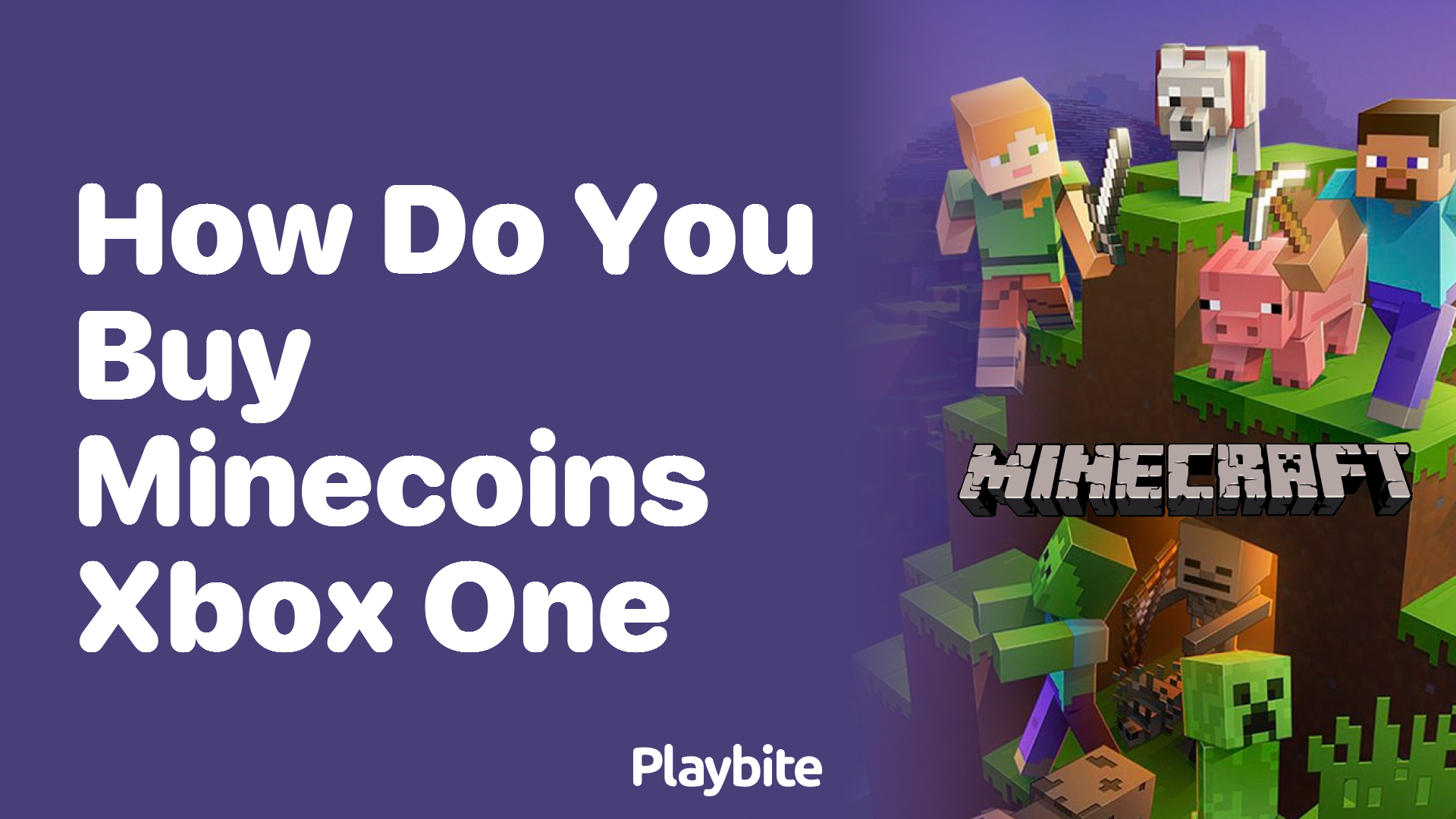 How Do You Buy Minecoins on Xbox One?