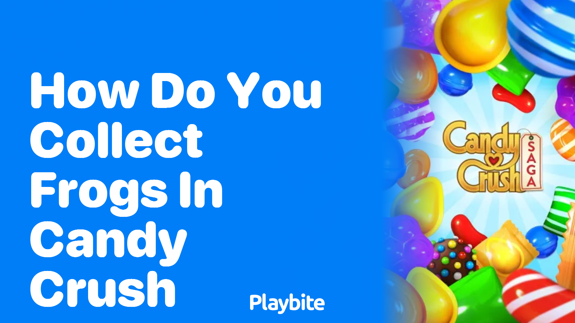 How Do You Collect Frogs in Candy Crush?