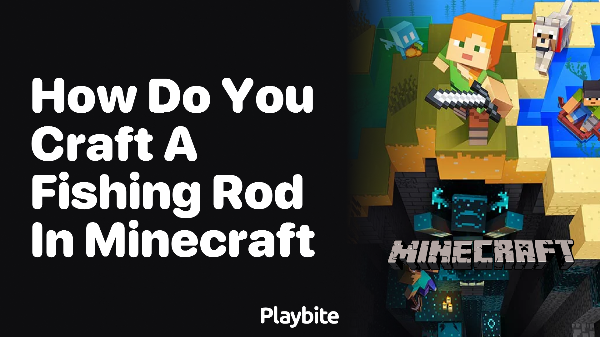 How Do You Craft a Fishing Rod in Minecraft? - Playbite