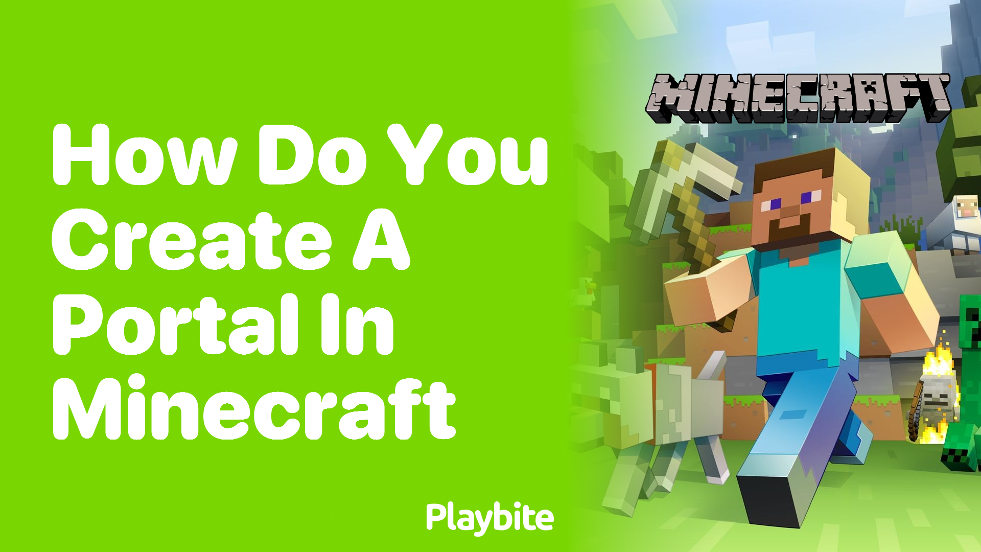 How Do You Create a Portal in Minecraft?