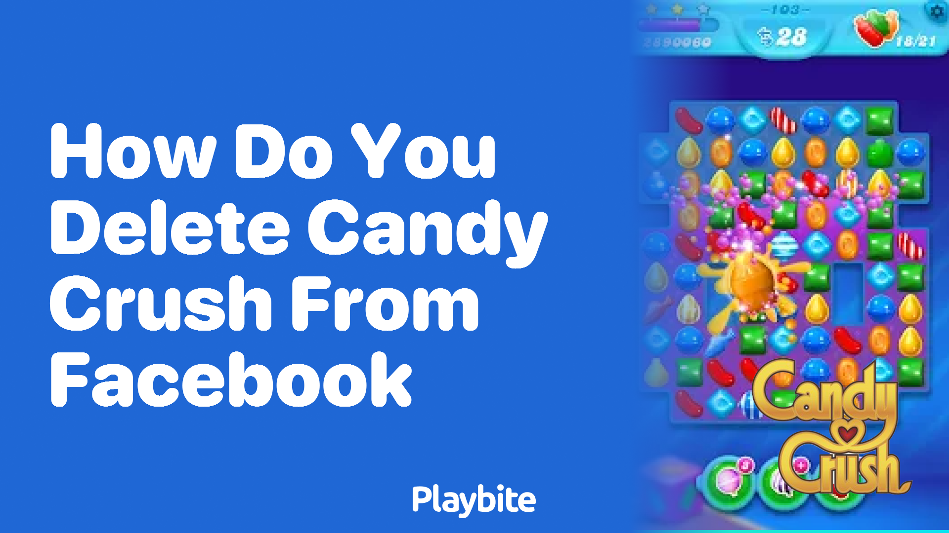 How Do You Delete Candy Crush from Facebook?