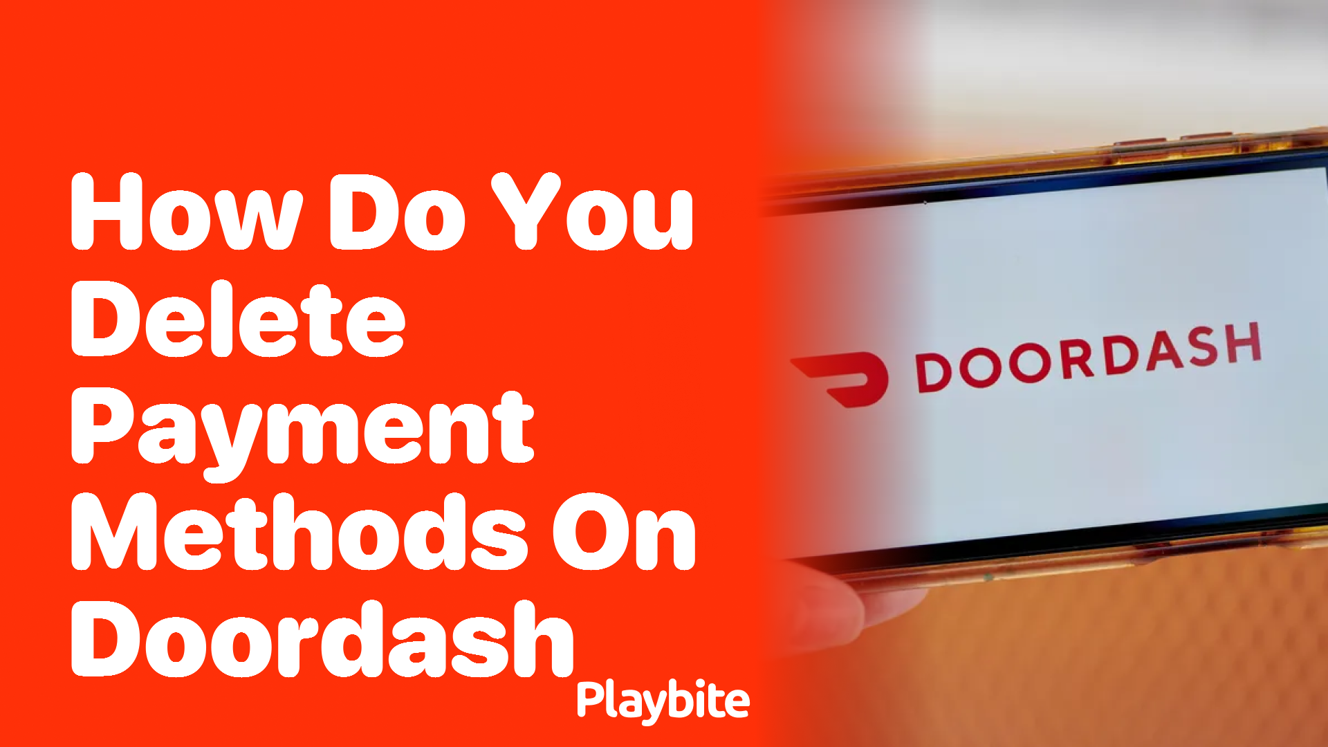 How Do You Delete Payment Methods on DoorDash?