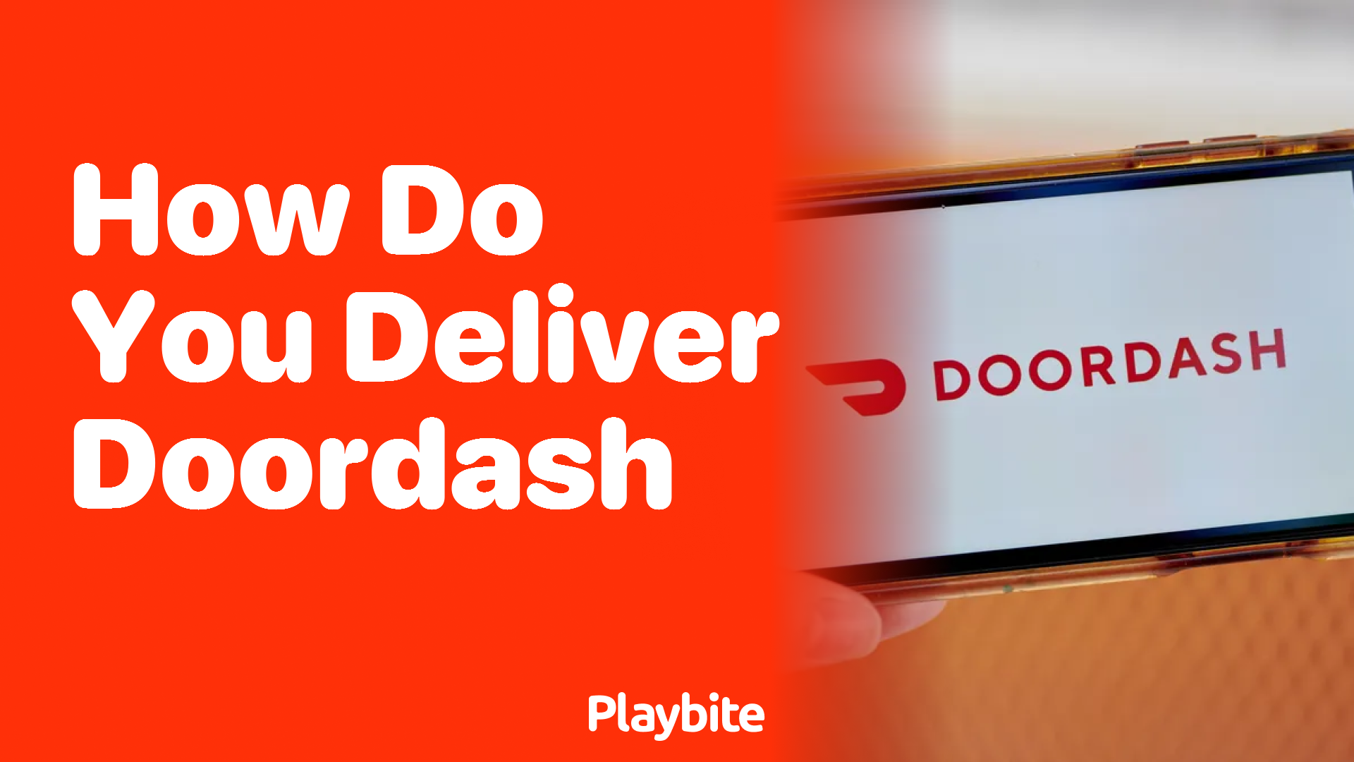 How Do You Deliver with DoorDash?