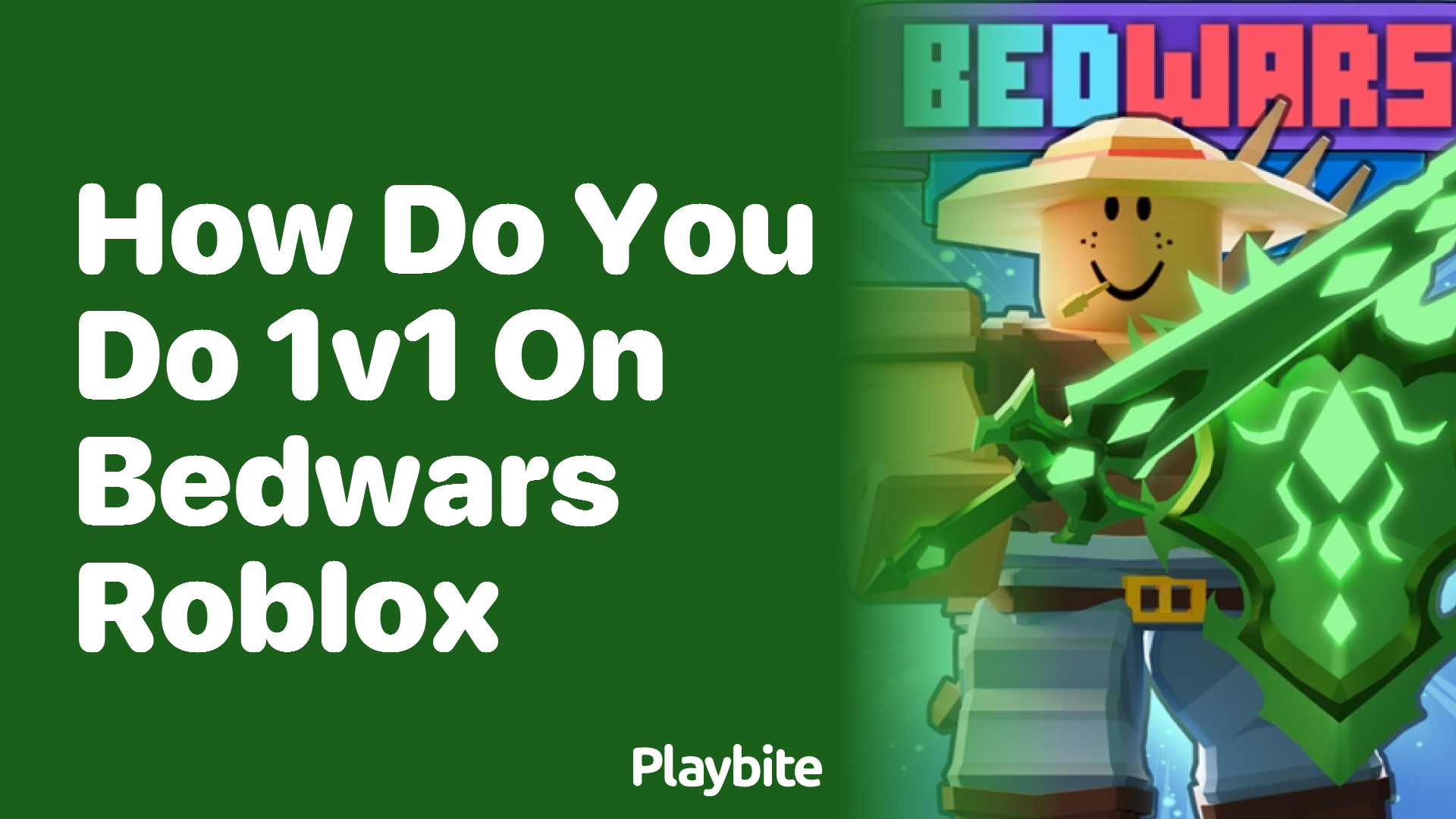 How to Do 1v1 on Bedwars Roblox
