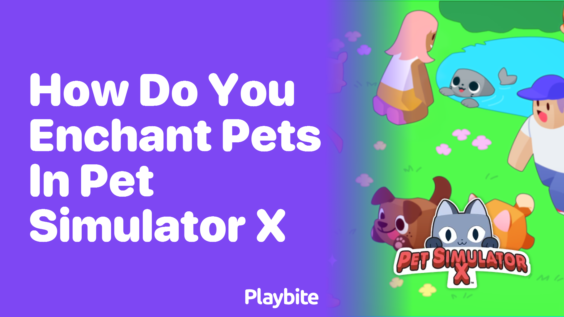 How do you enchant pets in Pet Simulator X?