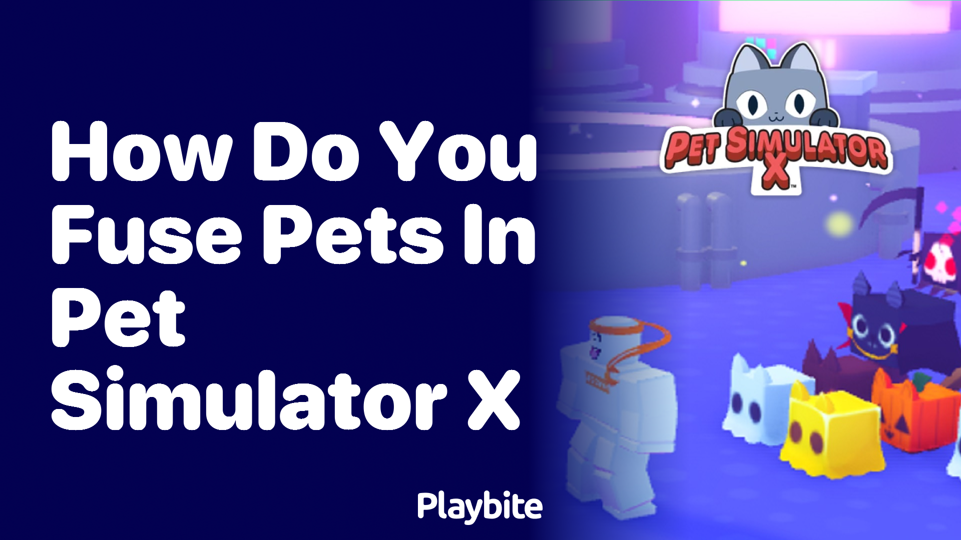 How do you fuse pets in Pet Simulator X?