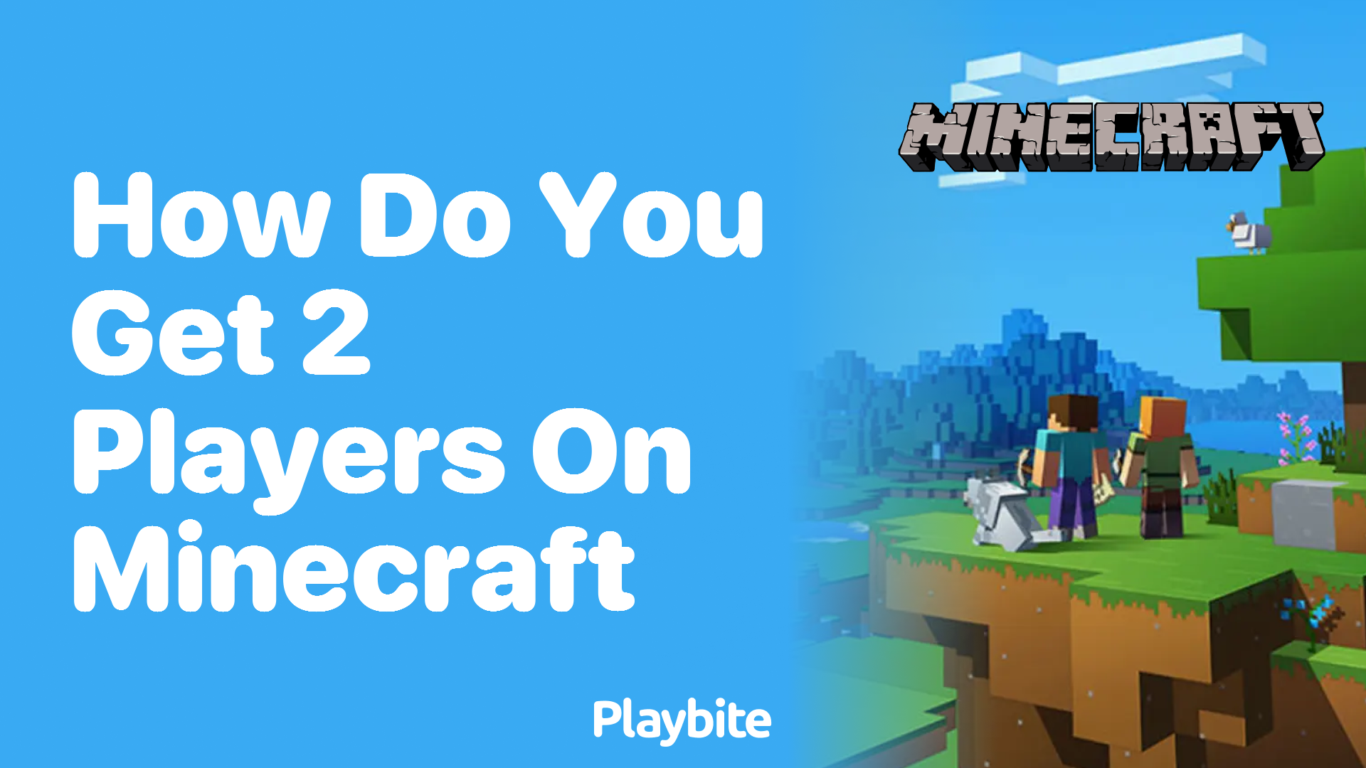 How Do You Get 2 Players on Minecraft?