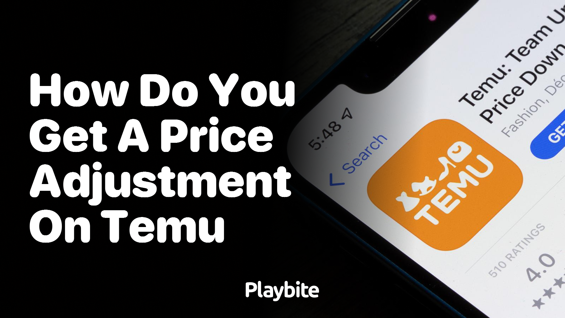 How Do You Get a Price Adjustment on Temu?