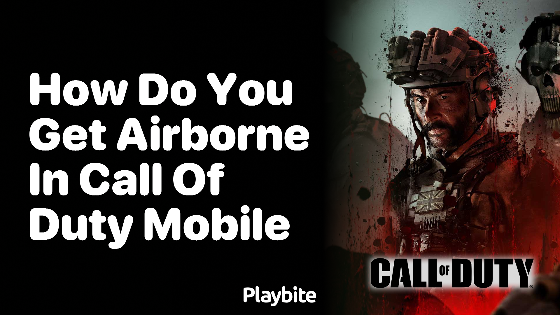 How Do You Get Airborne in Call of Duty Mobile?