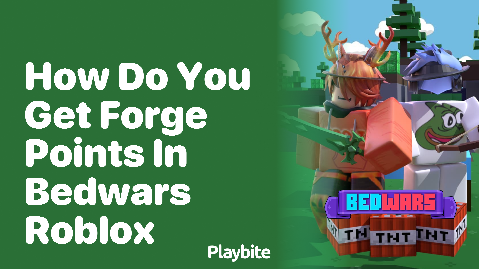 How to Get Forge Points in Bedwars Roblox?