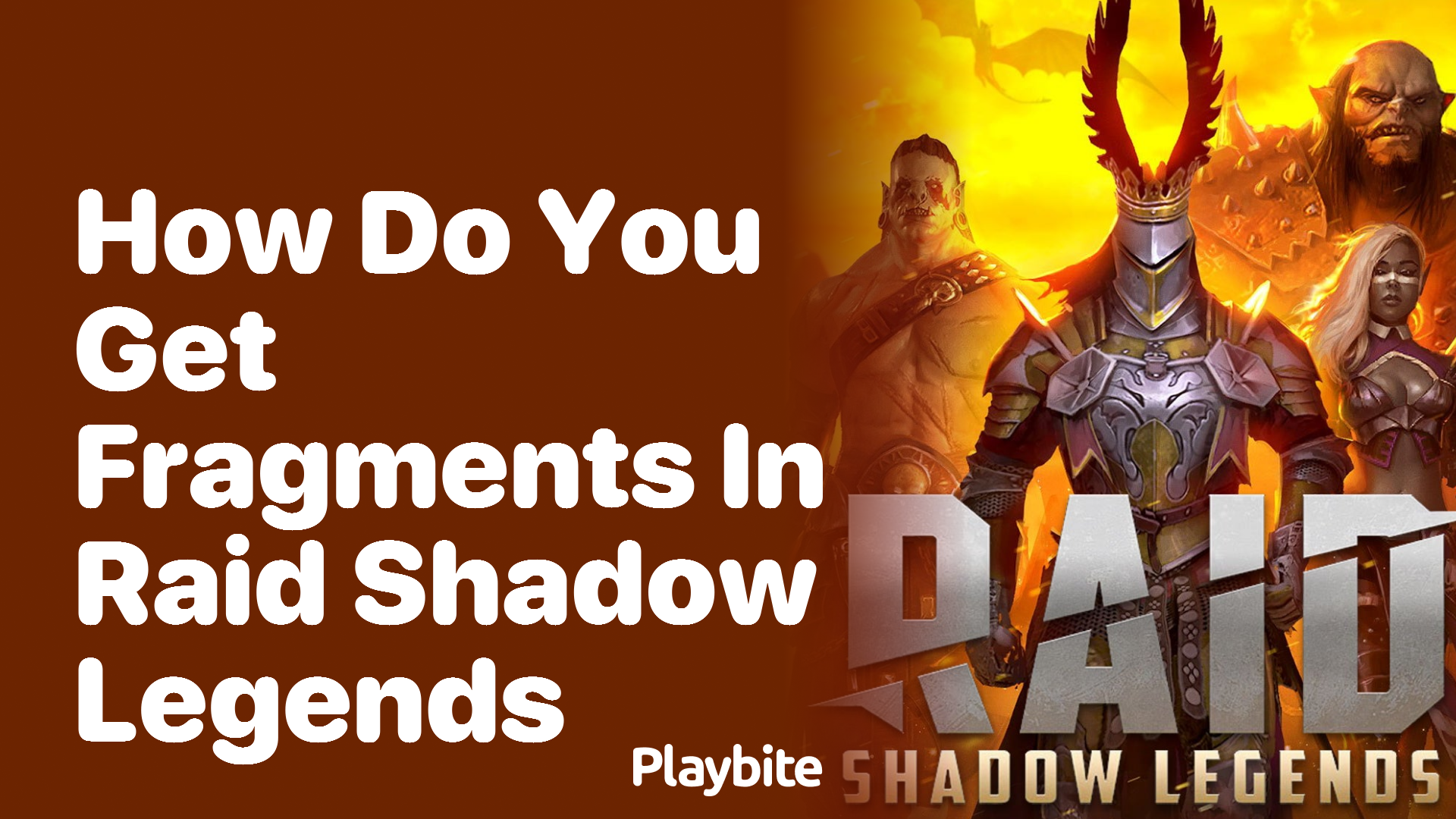 How Do You Get Fragments in Raid Shadow Legends?