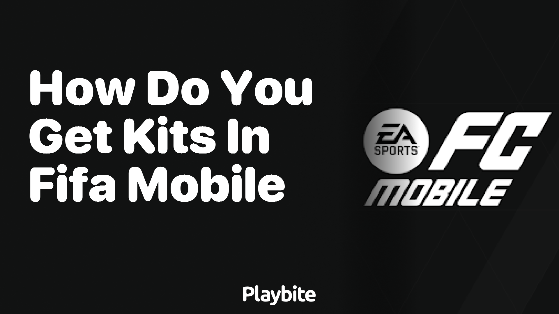 How Do You Get Kits in EA Sports FC Mobile?