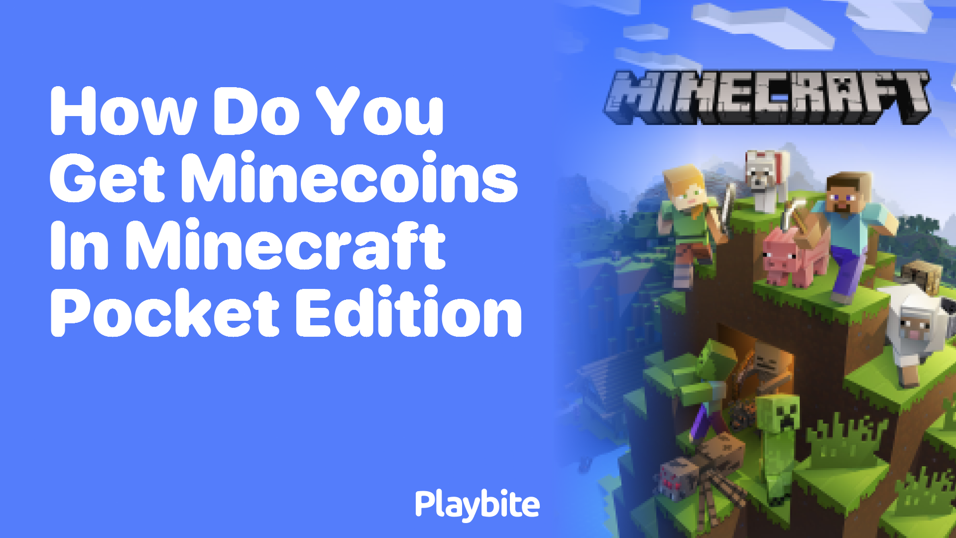 How Do You Get Minecoins in Minecraft Pocket Edition?