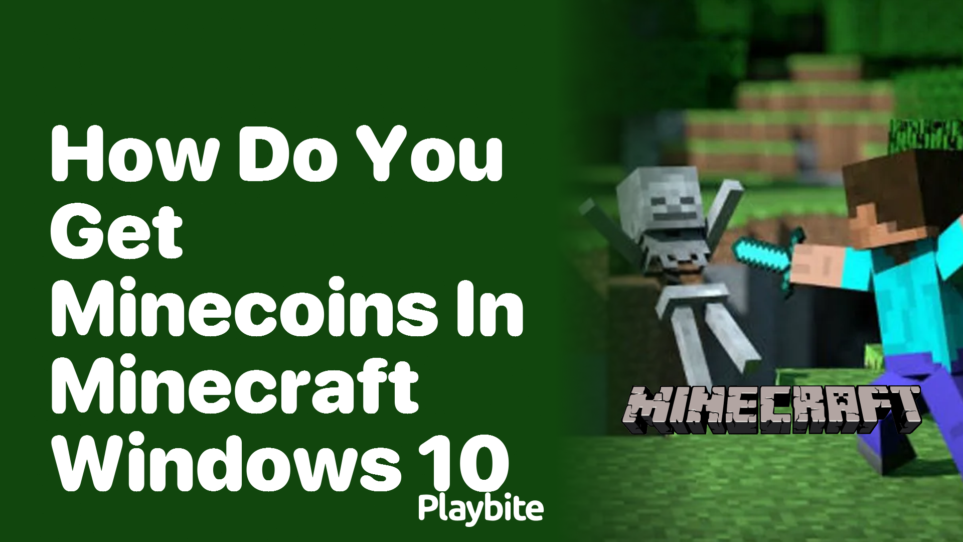 How Do You Get Minecoins in Minecraft Windows 10?