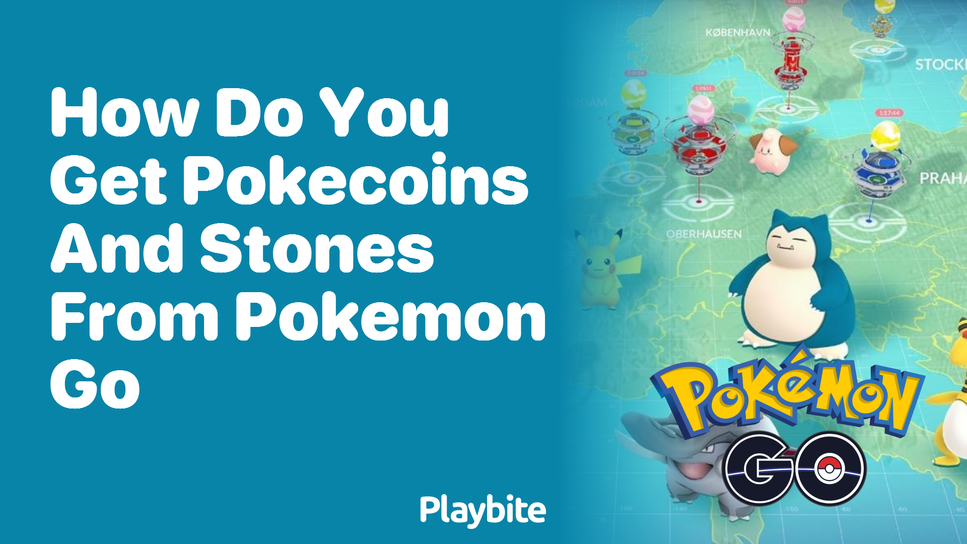 How Do You Get PokeCoins and Stones from Pokemon GO?