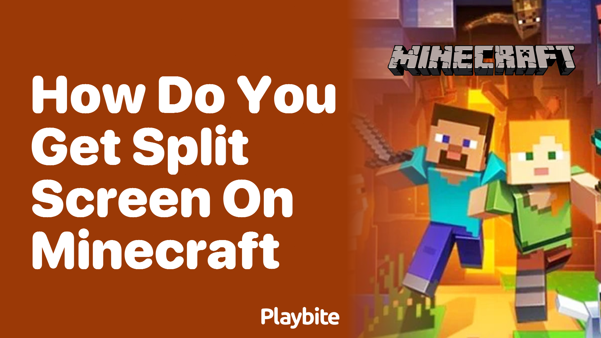 How Do You Get Split Screen on Minecraft?