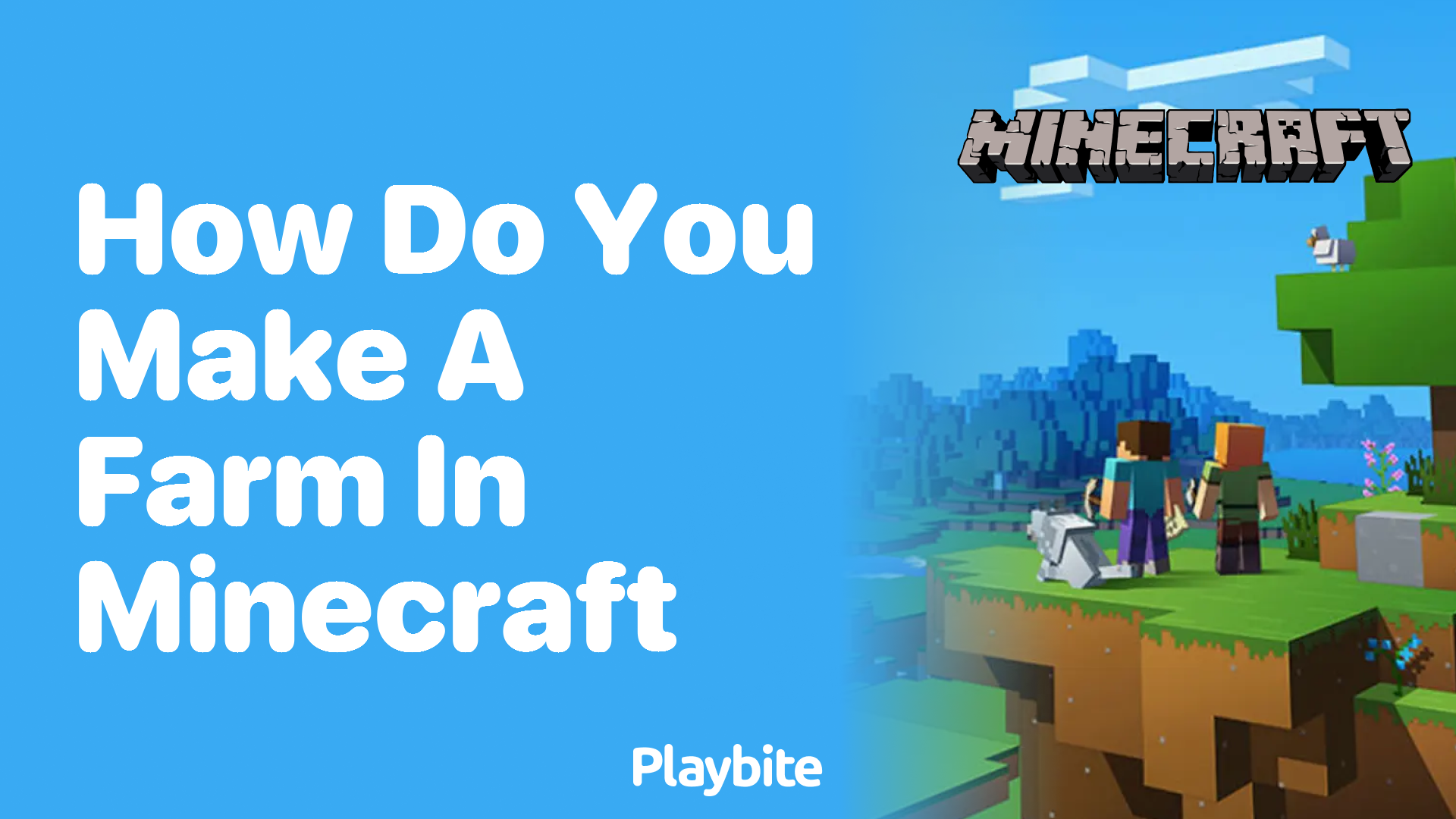 How Do You Make a Farm in Minecraft?