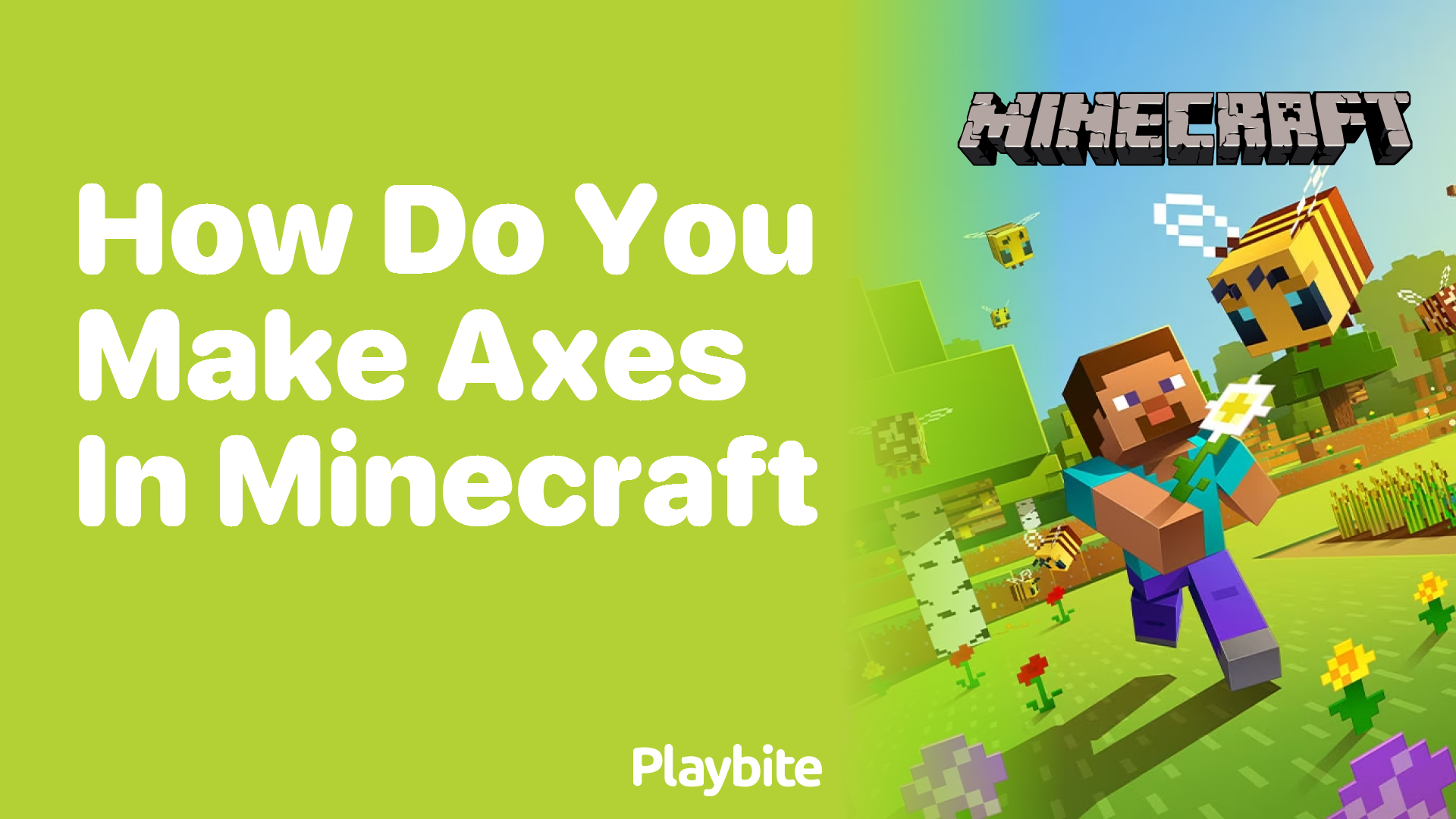 How Do You Make Axes in Minecraft? A Quick Guide