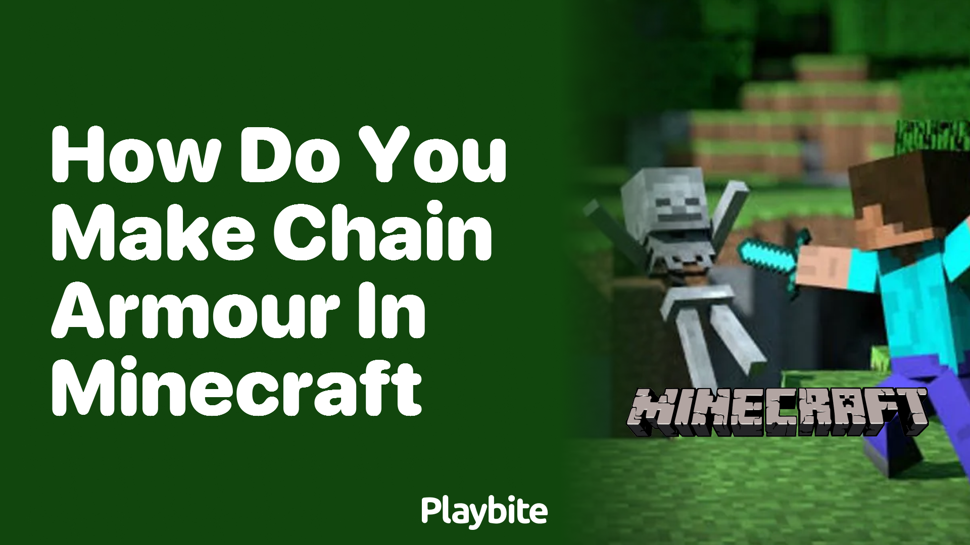 How Do You Make Chain Armor in Minecraft?