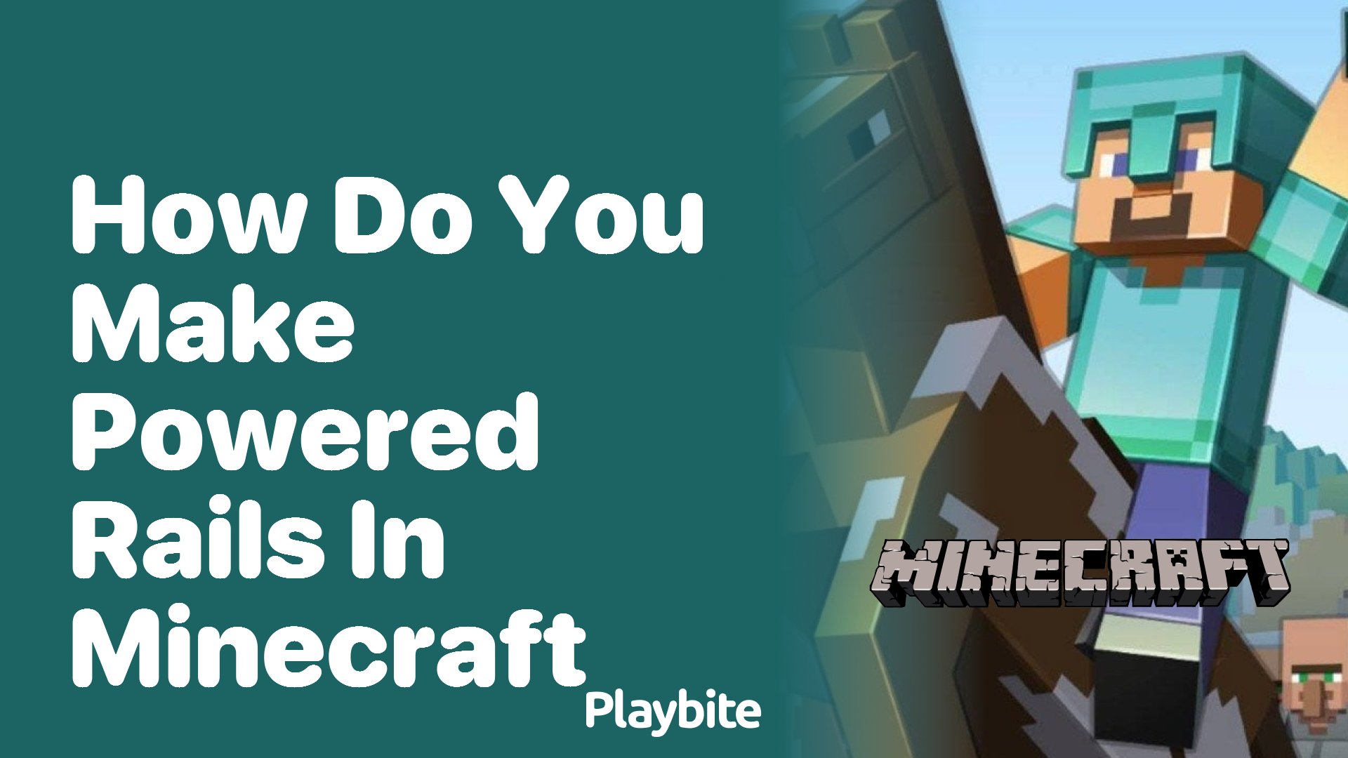 How Do You Make Powered Rails In Minecraft Playbite 2794