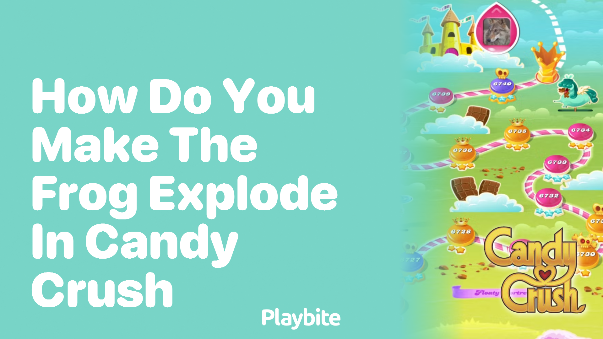 How Do You Make the Frog Explode in Candy Crush?