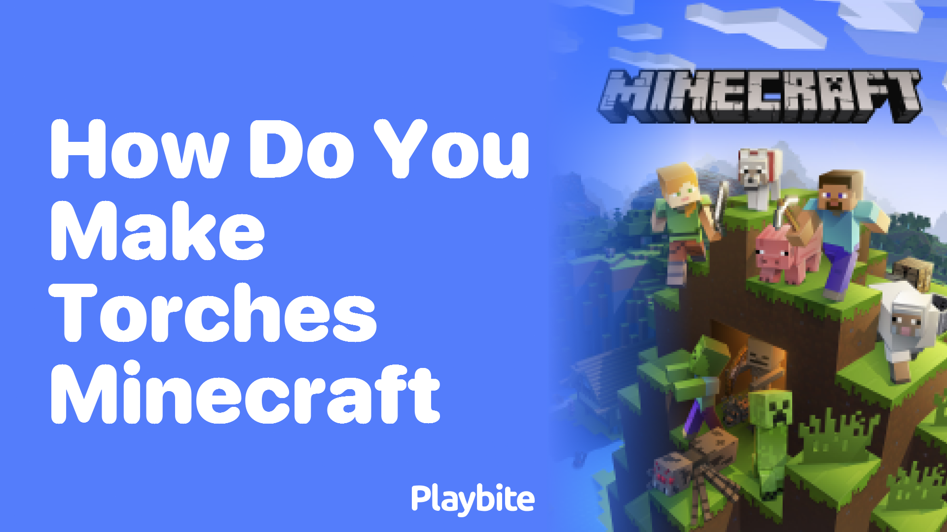 How Do You Make Torches in Minecraft?