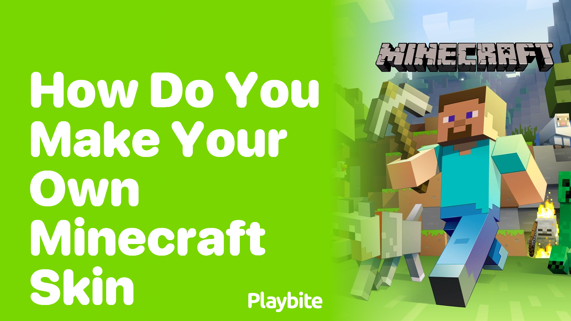 How Do You Make Your Own Minecraft Skin? - Playbite