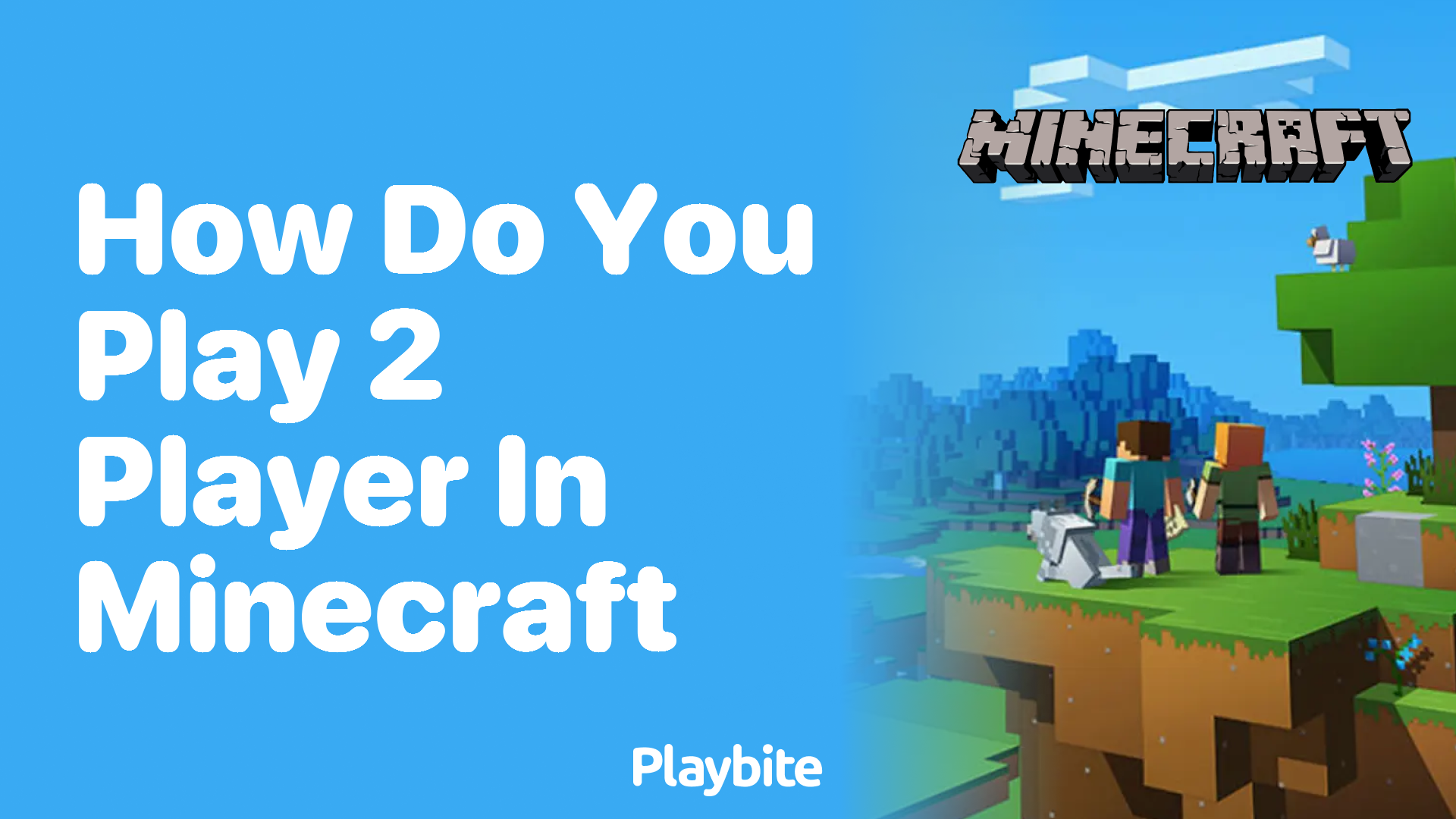 How Do You Play 2-Player in Minecraft?