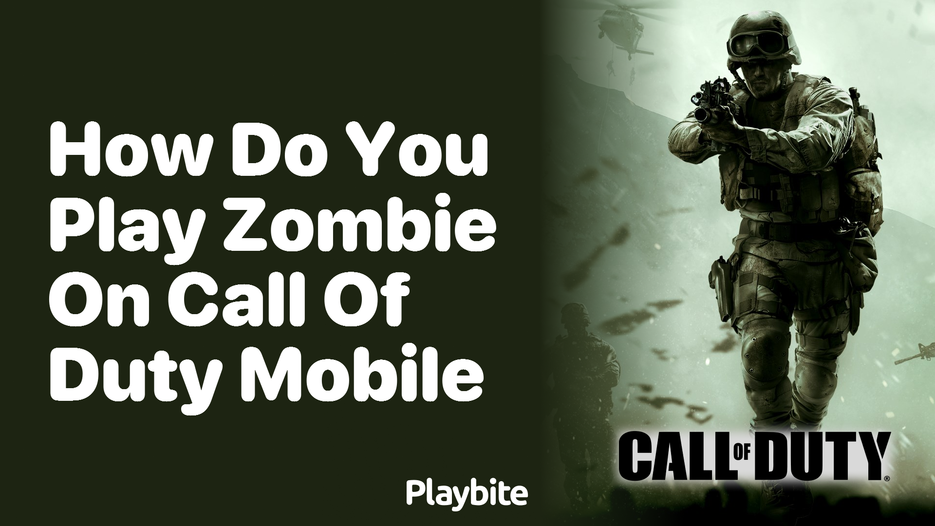 How Do You Play Zombie Mode on Call of Duty Mobile?